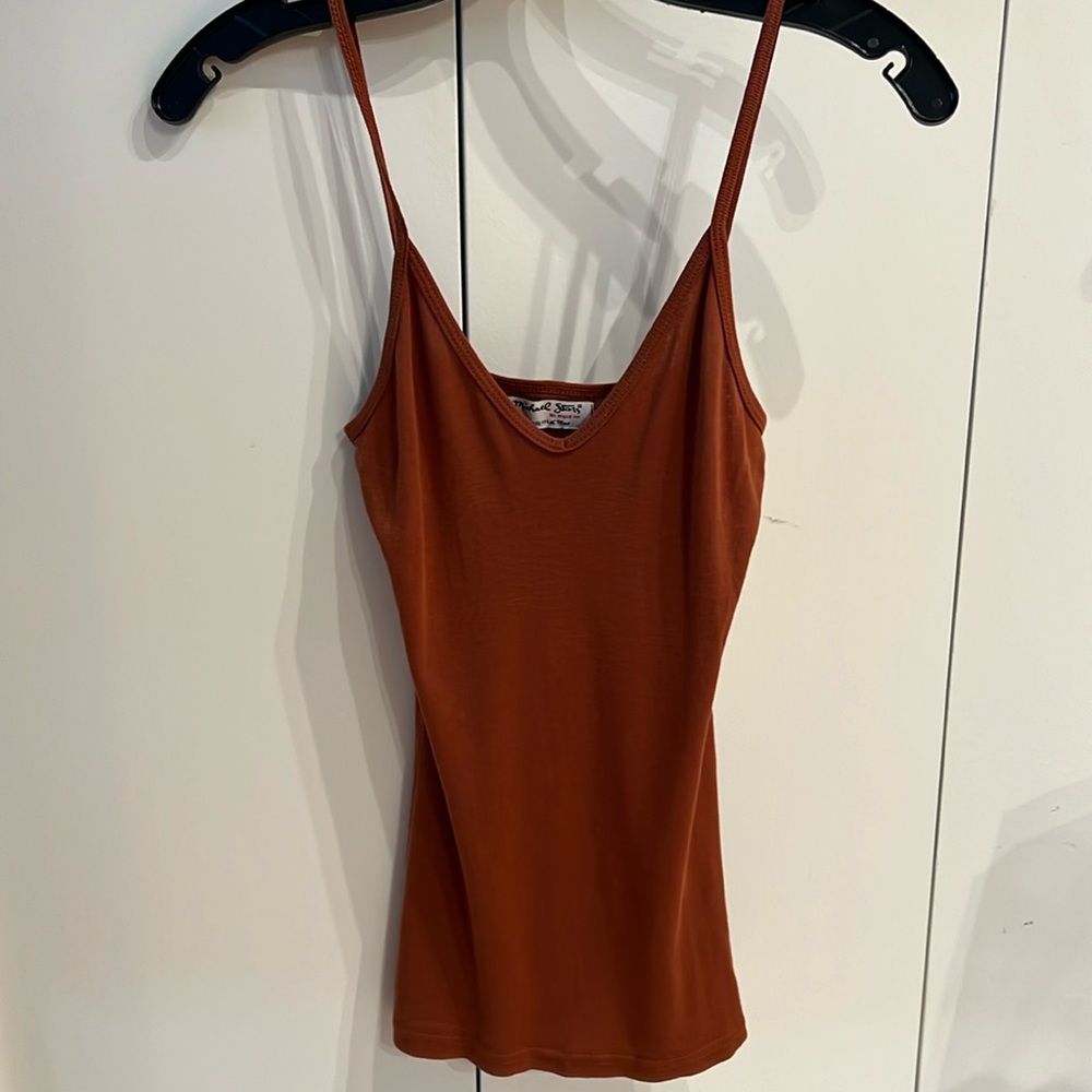 Michael Stars OS v-neck cotton cami